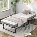 Mjkone Twin Size Modern Folding Bed With Mattress Included