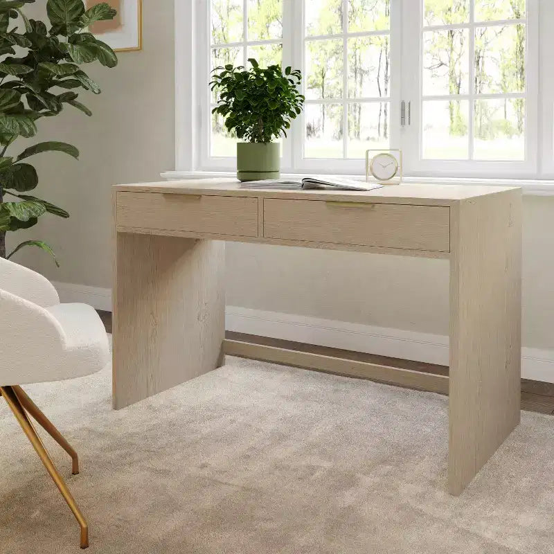 Bureau modulaire 2 tiroirs Kayden