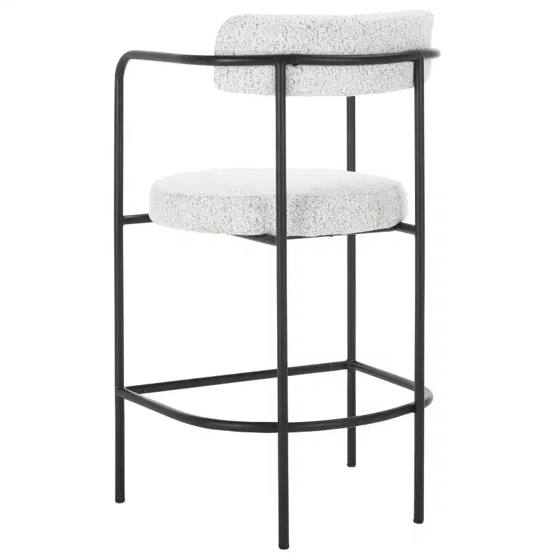 Tabouret de comptoir avec accoudoirs