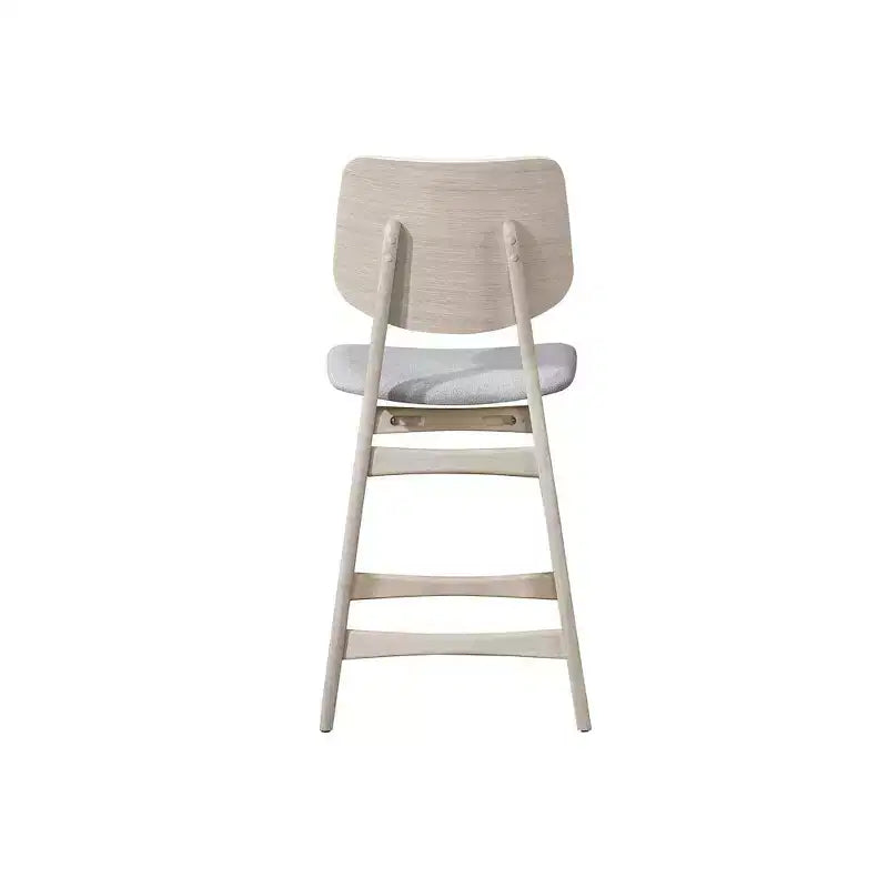 Ensemble de salle à manger Oscar 5 pièces en frêne blanc hauteur comptoir