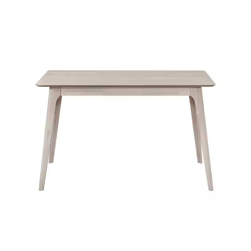 Ensemble de salle à manger Oscar 5 pièces en frêne blanc hauteur comptoir